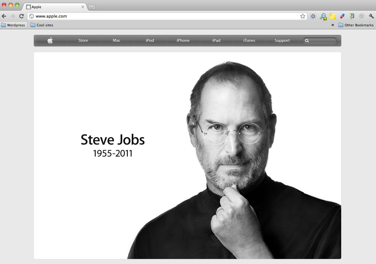 Steve Jobs, Apple co-founder, Dies at 56