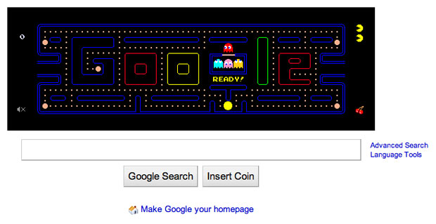 Google Doodle Pan-Man