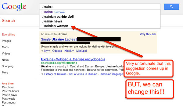How to Change Ukraine’s Image on Google