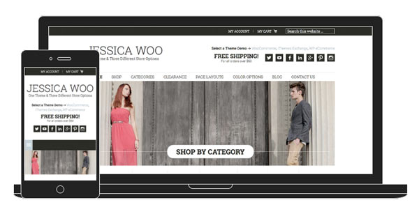 Jessica is a professional, lightweight, and aesthetically stylish third-party WordPress theme